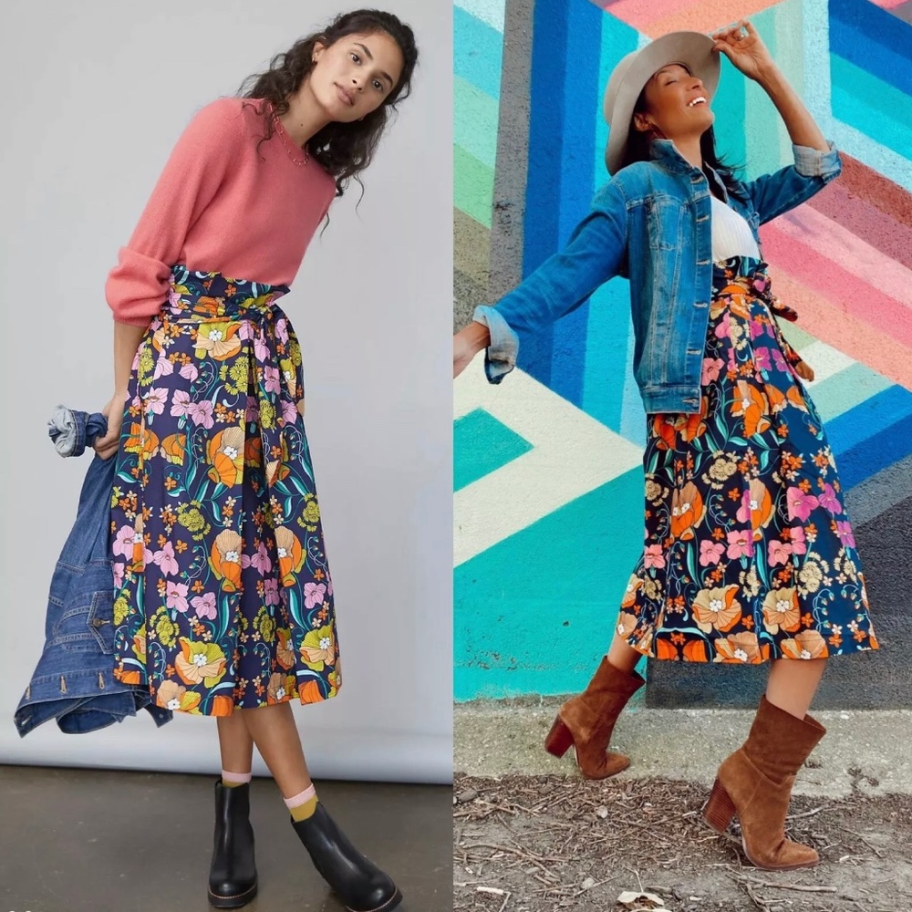 New Anthropologie Corey Lynn Calter Kyla Skirt SP